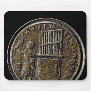 Roman coin depicting an Organ Mouse Mat