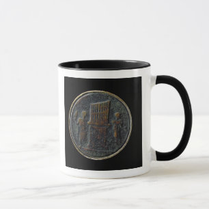 Roman coin depicting an organ mug