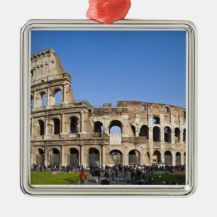 Roman Coliseum Metal Tree Decoration