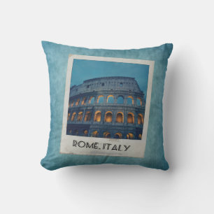 Roman Colosseum at Night Cushion