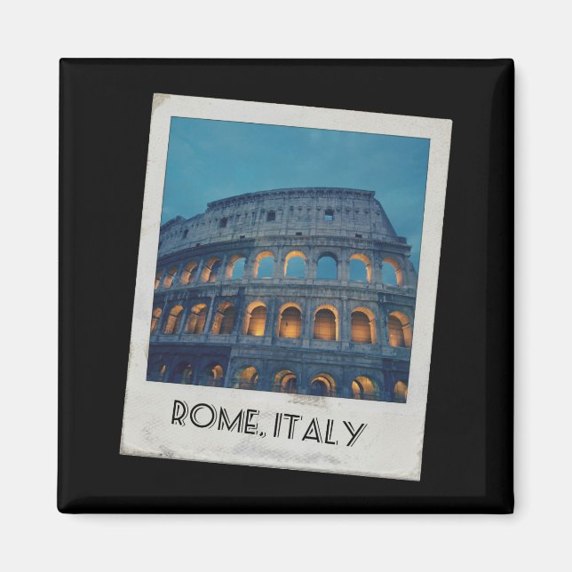 Roman Colosseum at Night Magnet (Front)