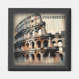 Roman Colosseum Italy Europe Magnet