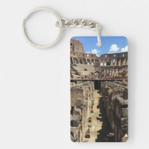 Roman Colosseum, Italy Photograph Key Ring