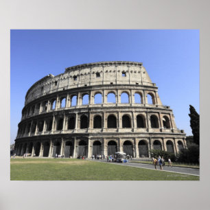 Roman Colosseum Lazio, Italy Poster