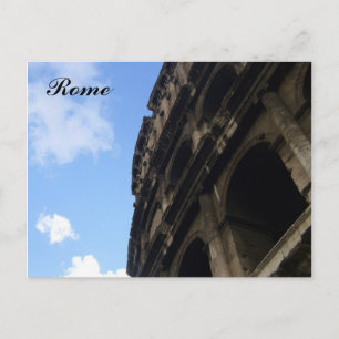 roman colosseum postcard