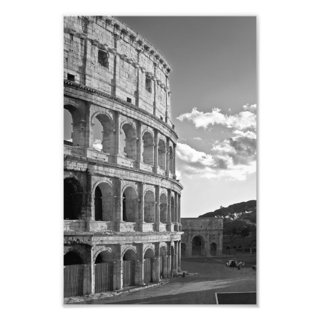 Roman Colosseum Print (Front)