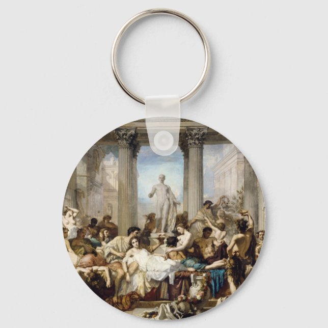 roman decadence key ring (Front)