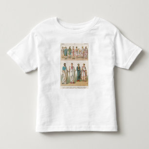 Roman Dress, from 'Trachten der Voelker', 1864 Toddler T-Shirt