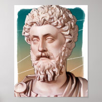 Roman Emperor Marcus Aurelius illustration