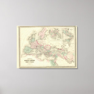 Roman Empire at the Time of Christ Canvas Print