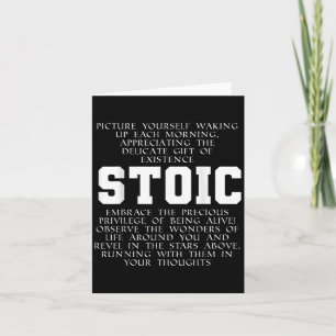 Roman Empire Book Quote Marcus Aurelius Gratirude Card