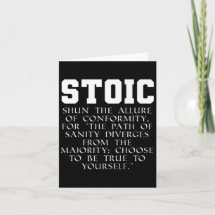 Roman Empire Book Quote Meditation Marcus Aurelius Card