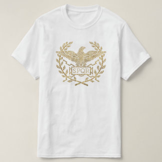 Roman Empire Eagle Mosaic Emblem T-Shirt