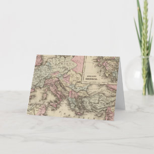 Roman Empire, Greece Holiday Card