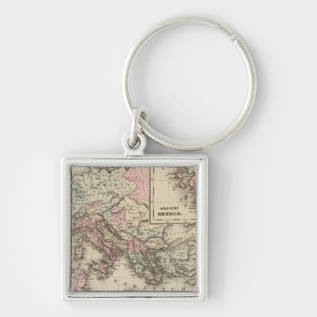 Roman Empire, Greece Key Ring (Front)