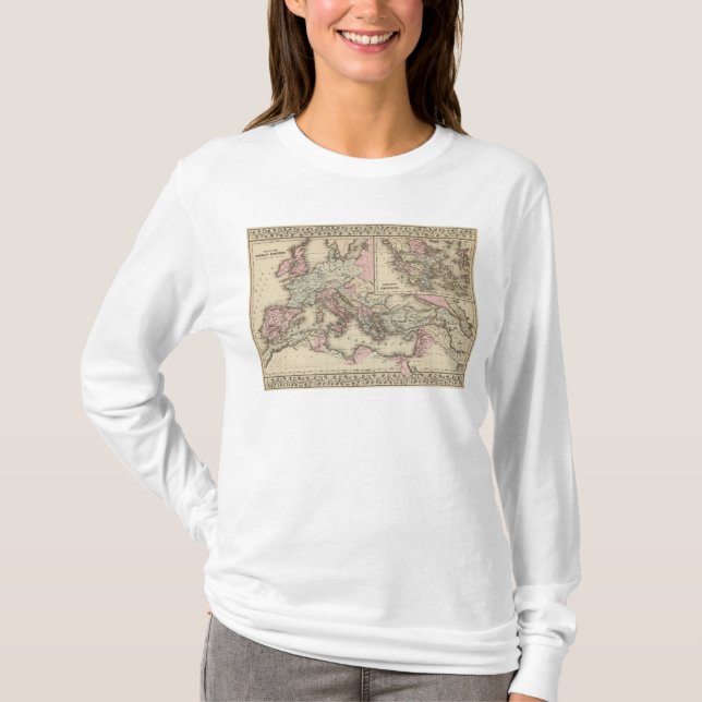 Roman Empire, Greece T-Shirt (Front)