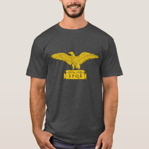 Roman Empire SPQR Eagle Emblem t-shirt