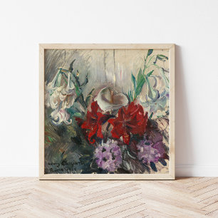 Roman Flowers   Lovis Corinth Poster