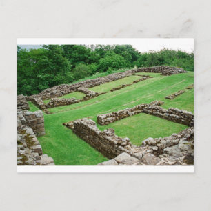 Roman Fort on hadrian's Wall Postcard