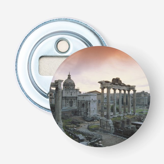 Roman Forum at dawn Bottle Opener (Front)