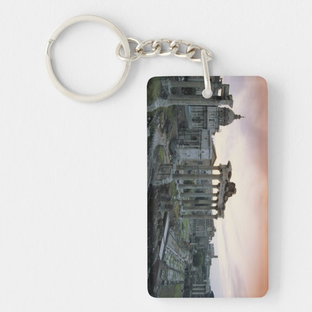 Roman Forum at dawn Key Ring (Front)