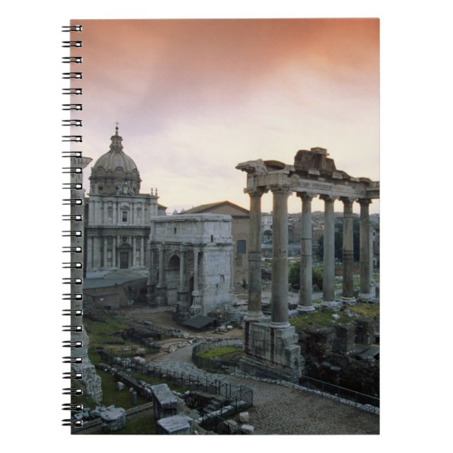 Roman Forum at dawn Notebook (Front)