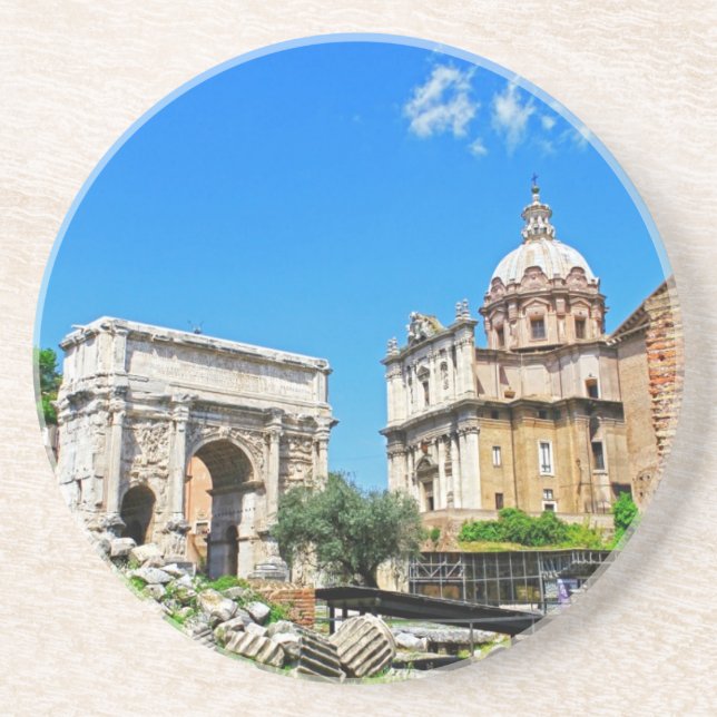 Roman forum coaster (Front)