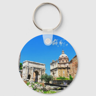 Roman forum key ring