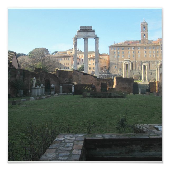 Roman Forum Photo Print (Front)