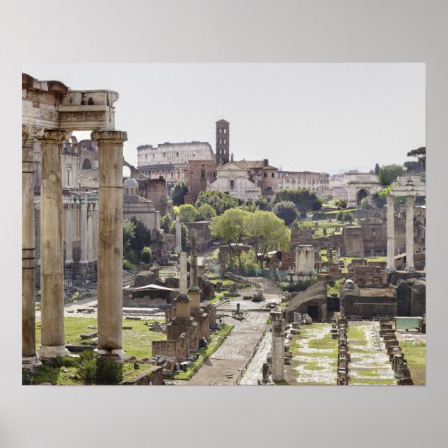 Roman Forum Poster (Front)
