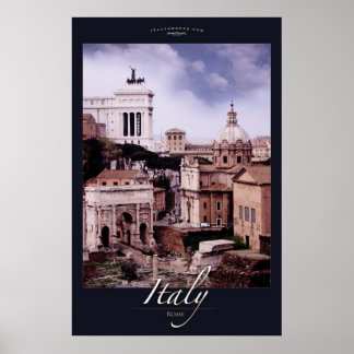 Roman Forum Poster
