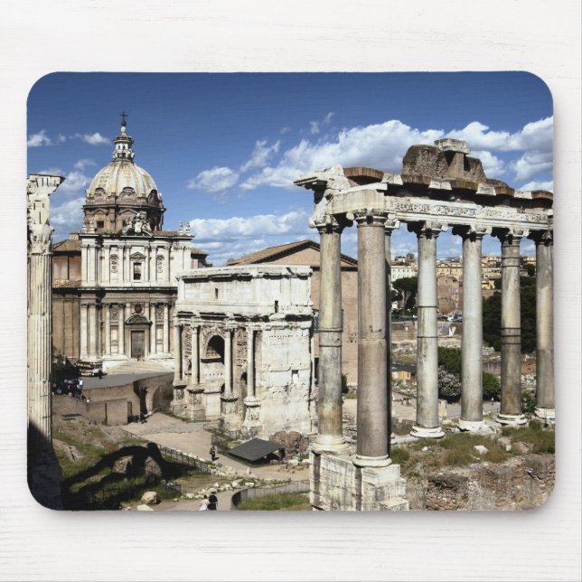 Roman Forum, Rome, Italy Mouse Mat (Front)