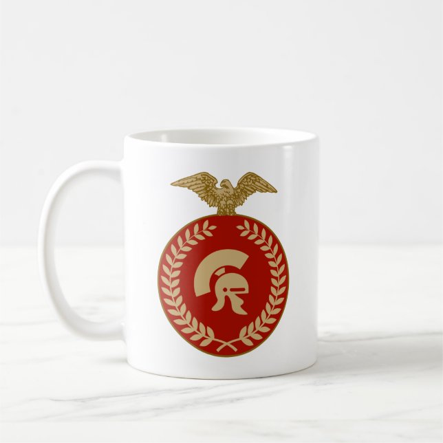 Roman Gladiator Coffee Mug (Left)
