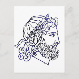Roman Heads Postcard