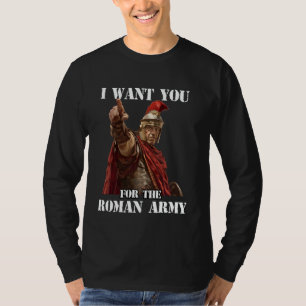 Roman legionnaire T SPQR Gladiator Julius Caesar L T-Shirt