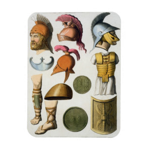 Roman military equipment, from 'Le Costume Ancien Magnet
