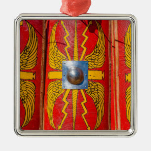 Roman Military Shield - Scutum Metal Tree Decoration