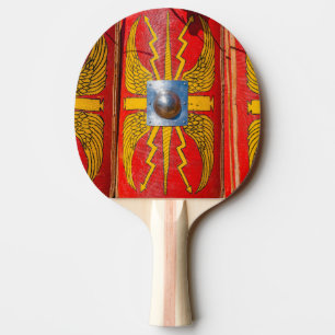 Roman Military Shield - Scutum Ping Pong Paddle
