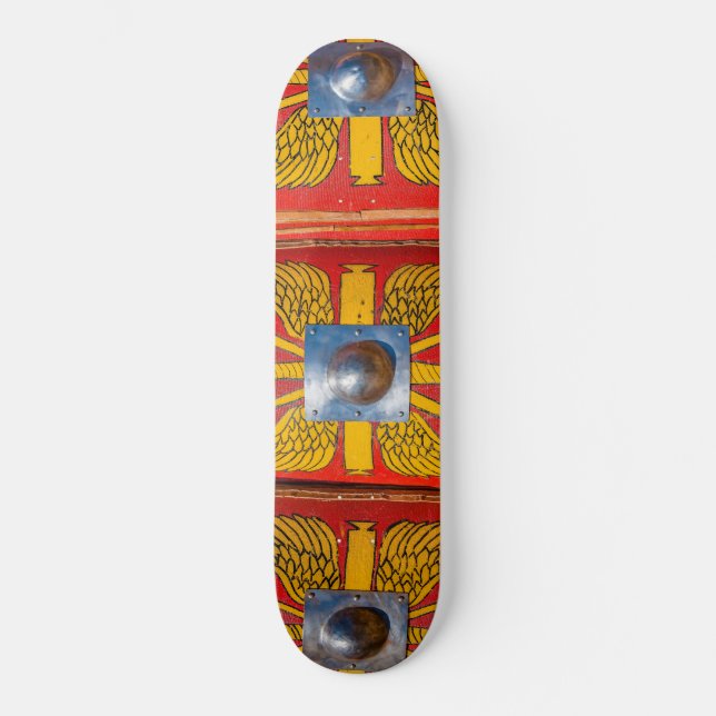 Roman Military Shield - Scutum Skateboard (Front)