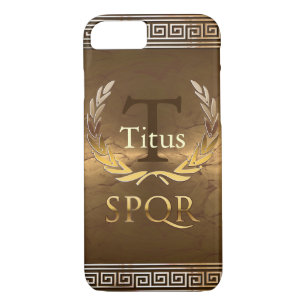 Roman Monogram iPhone 8/7 Case