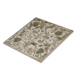 Roman Mosaic Ceramic Tile