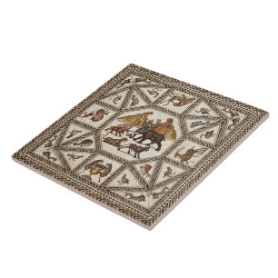 Roman Mosaic Ceramic Tile