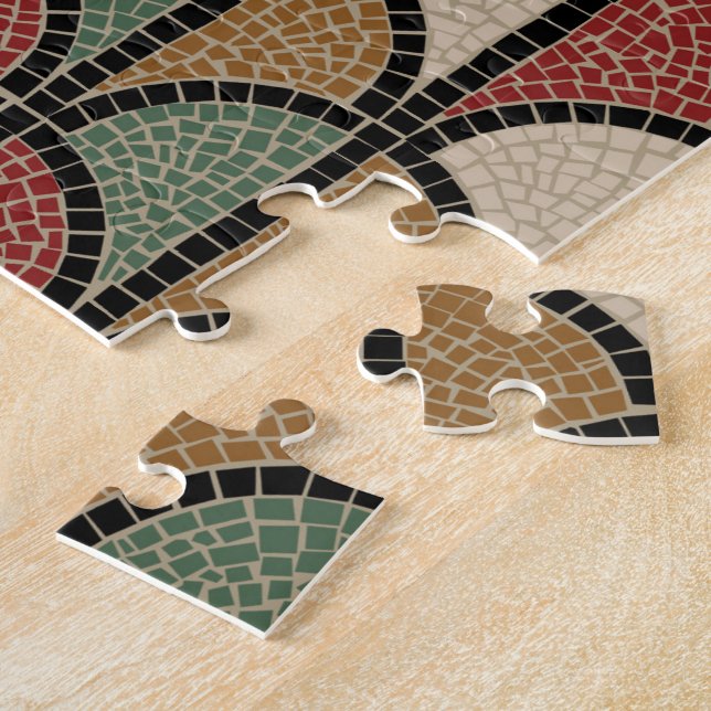 Roman mosaic (Pompeii) Jigsaw Puzzle (Side)