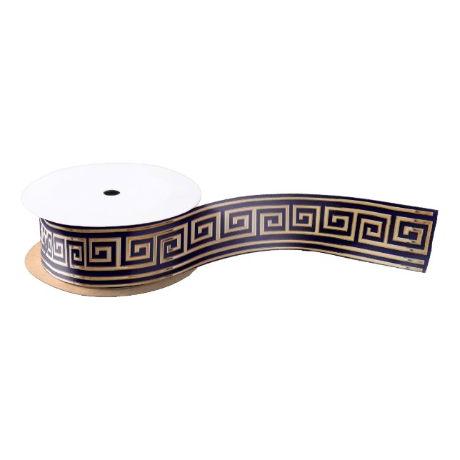 Roman Motifs Satin Ribbon (Spool)