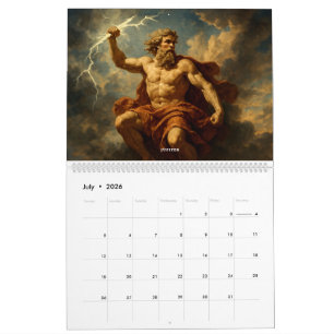 Roman Mythology Calendar