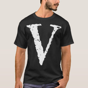 Roman Numeral 5 V ~ Five  T-Shirt