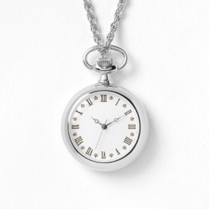 Roman numeral numbers clock illustration  watch