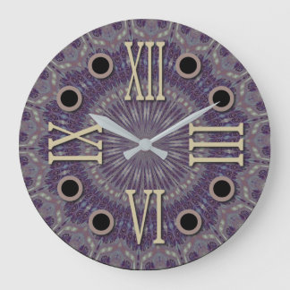 Roman Numeral winter refresh 001 Large Clock