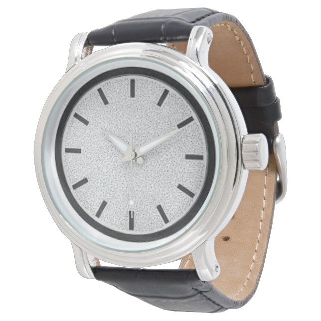 Roman Numerals Modern number big Easy to Read Watc Watch (Angled)