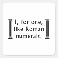 Roman Numerals